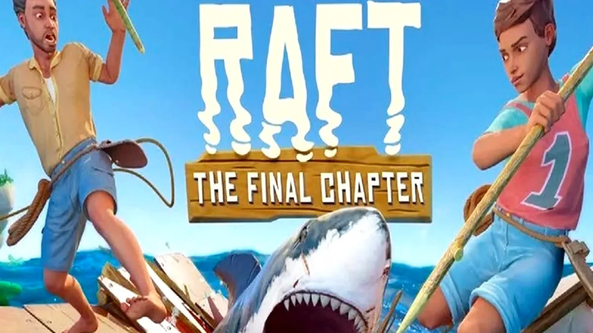 Raft ocean survival crafting on floating raft